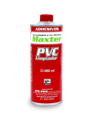 Maxter Limpiador PVC 480 ml.