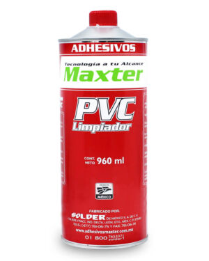 Maxter Limpiador PVC 960 ml.